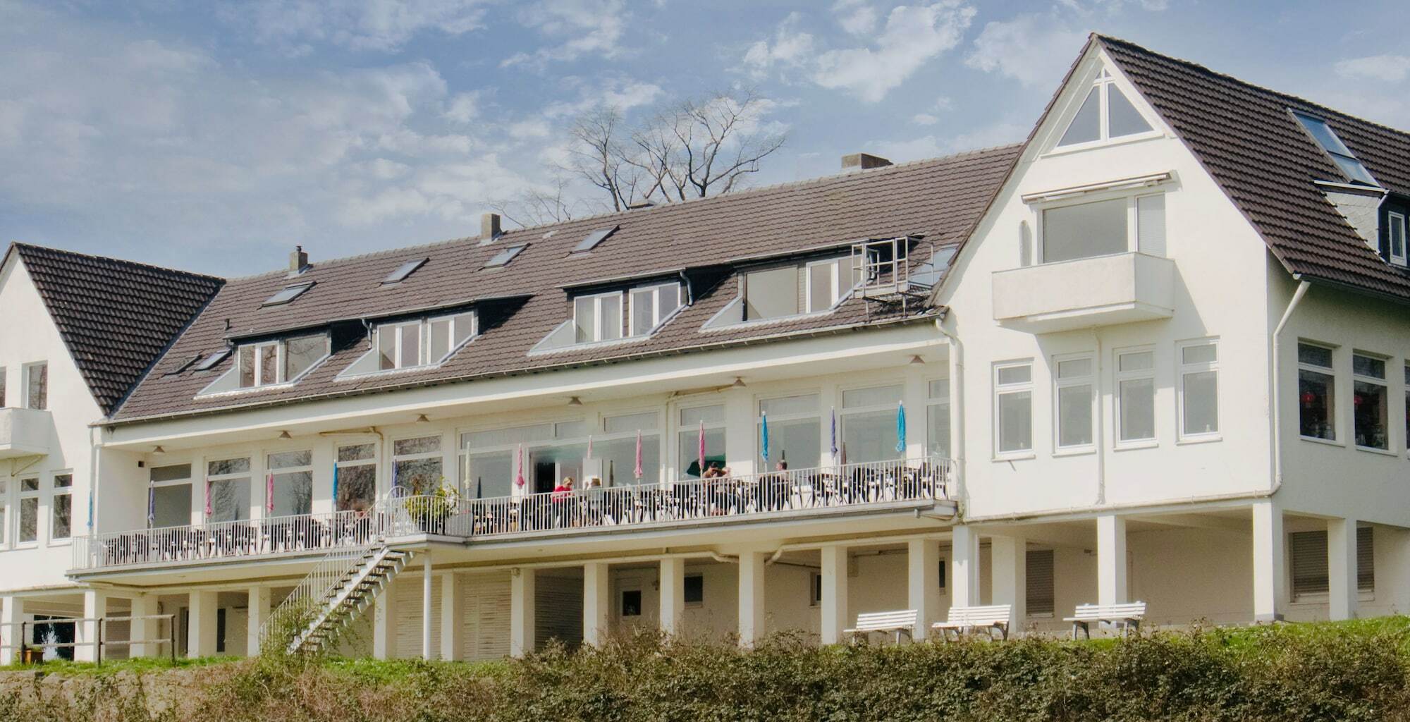 Hotel Faehrhaus Km734 ดุสเซลดอร์ฟ ภายนอก รูปภาพ